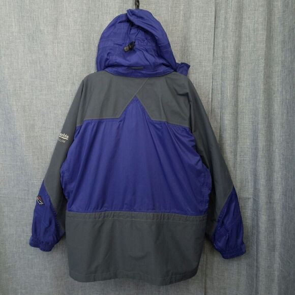 Columbia TITANIUM Jacket Waterproof OmniTech Snowboard Ski Shell Blue Women's L - Picture 4 of 16